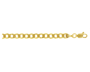 14KT 120FCAB CUBAN AMERICAN CHAIN