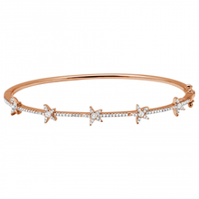 Load image into Gallery viewer, FIVE STAR BANGLE 14K