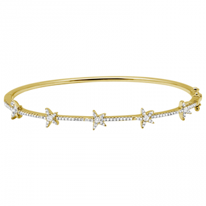 FIVE STAR BANGLE 14K