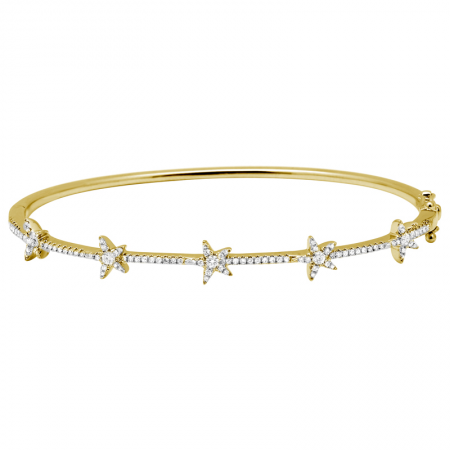 FIVE STAR BANGLE 14K