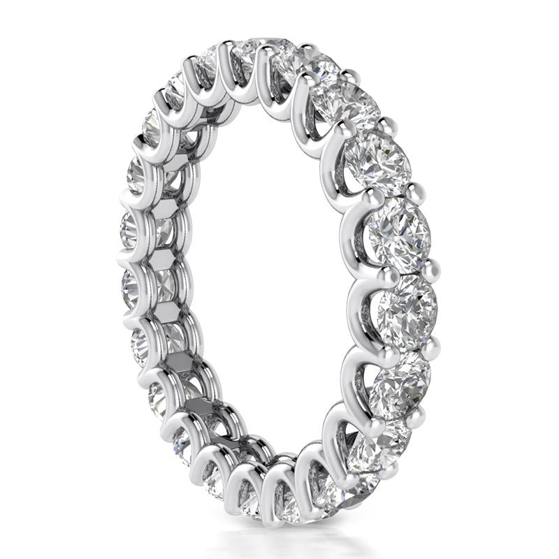 DIAMOND U PRONG ETERNITY BAND