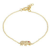 ELEPHANT DIAMOND BRACELET