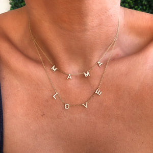 MAMA Diamond Necklace