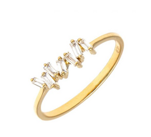 BAGUETTE MINI DIAMOND  RING